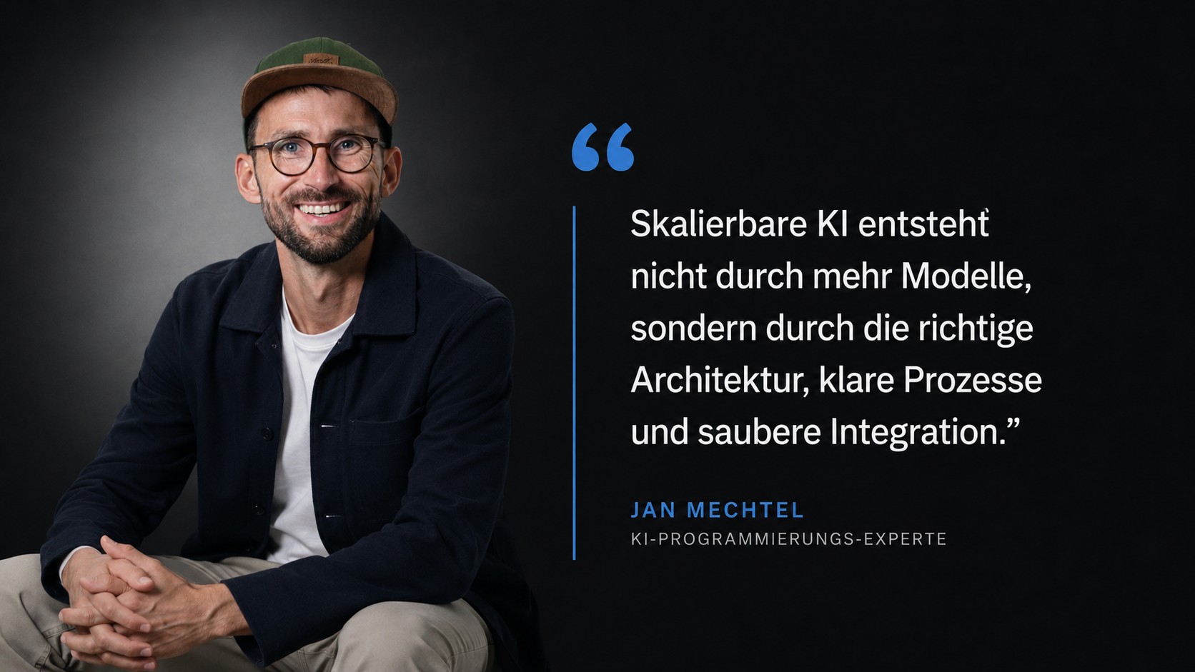 Aussage von Jan Mechtel, AI Compliance Partners